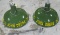 2 JOHN DEERE LIGHT FIXTURES