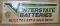 INTERSTATE BATTERIES SIGN