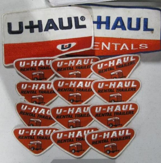 LOT OF 14 UHAUL PATCHES