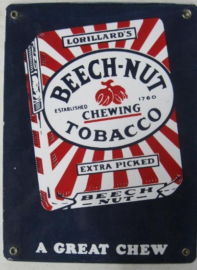 LORILLARDS CHEWING TOBACCO SIGN