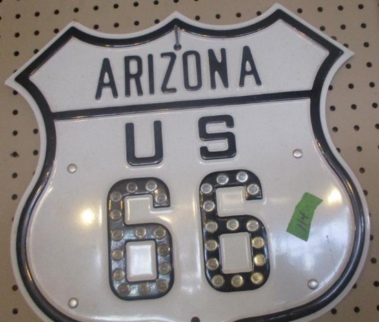 ARIZONA ROUTE 66 SIGN