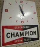 CHAMPION ADVERTISING CLOCK