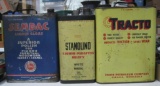 3 COLLECTIBLE CANS