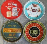 4 ADVERTISING TRAYS
