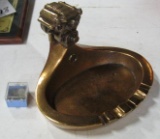CAST METAL ASHTRAY