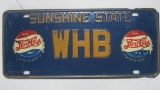 PEPSI LICENSE PLATE