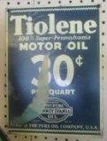TIOLENE ADVERTISING SIGN