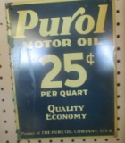 PUROL ADVERTISING SIGN