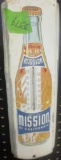 MISSION ORANGE DRINK ADVERTISING THERMOMETER