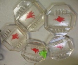 LOT OF 6 PEGASUS ASH TRAYS