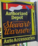STEWART WARNER FLANGE SIGN