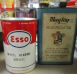 LOT OF 2 ASSORTED AUTOMOTIVE CANS