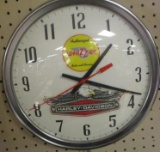 WHIZZER HARLEY DAVIDSON CLOCK