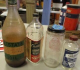 LOT OF 4 AUTOMOTIVE BOTTLES