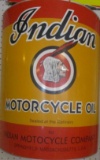 INDIAN MOTORCYCLE OIL ADVERTISING PIECE