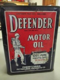DEFENDER MOTOR OIL CAN