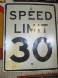 SPEED LIMIT SIGN
