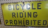 PROHIBITED SIGN