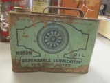 DIXOLINE MOTOR OIL CAN