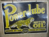 POWER LUBE SIGN