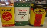 LOT OF 3 AUTOMOTIVE CANS