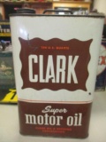 CLARK MOTOR OIL CAN
