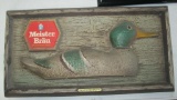 MEISTER BRAU DUCK ADVERTISING