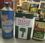 3 COLLECTIBLE CANS