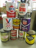 LOT OF 9 COLLECTIBLE CANS