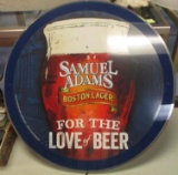 SAMUEL ADAMS LIGHTED SIGN