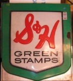 S AND H ADVERTISING SIGN