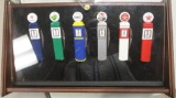 COLLECTIBLE KNIFE DISPLAY WITH 6 KNIVES