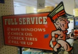 FULL SERVICE FLANGE SIGN
