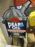 PEARL OIL FLANGE SIGN