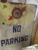 76 NO PARKING SIGN