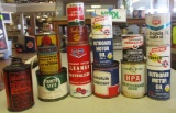 LOT OF COLLECTIBLE CANS