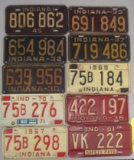 10 COLLECTIBLE LICENSE PLATES
