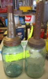 2 OIL BOTTLES