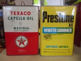 2 COLLECTIBLE CANS