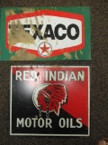 2 ADVERTISING SIGNS