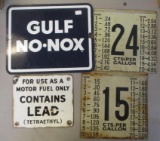 4 COLLECTIBLE PUMP PIECES