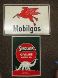 2 ADVERTISING SIGNS