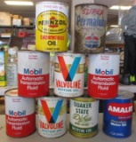 9 COLLECTIBLE CANS
