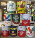9 COLLECTIBLE CANS