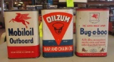 3 COLLECTIBLE CANS