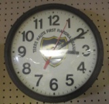 TERRE HAUTE FIRST NATIONAL CLOCK
