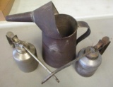 3 COLLECTIBLE OIL DISPENSERS