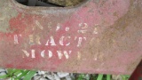NO 22 TRACTOR MOWER