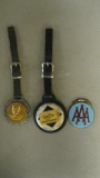 3 COLLECTIBLE FOBS
