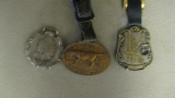 3 COLLECTIBLE FOBS